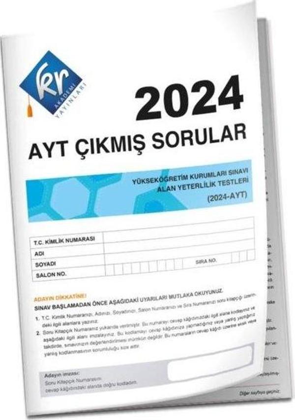 2024 AYT Çıkmış Sorular - KR Akademi - Image 1