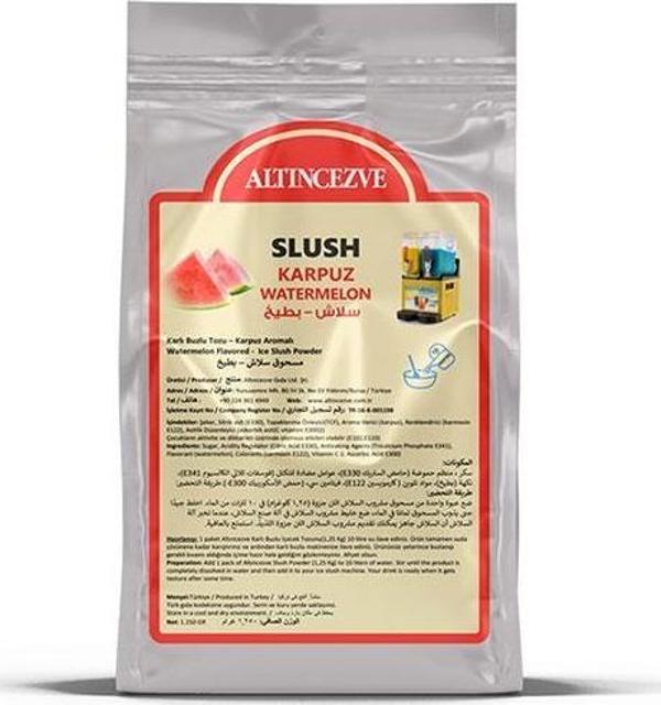 Altıncezve Ice Slush Karlı Buzlu Karlama Tozu | Karpuz 1.250 Gr - 10 L - Image 1