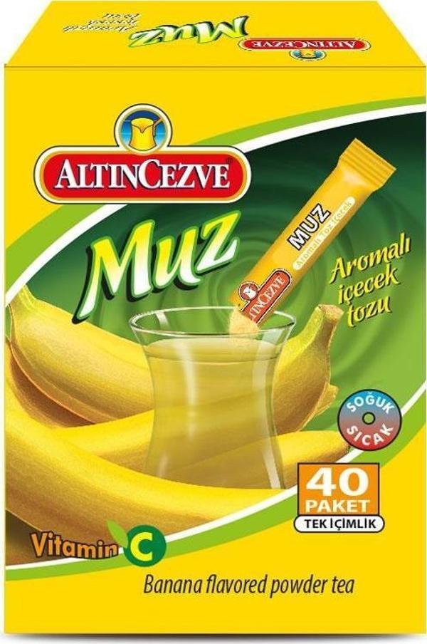 Altıncezve Muz Tek İçimlik İçecek Tozu 40 x 1.5 Gr - Image 1