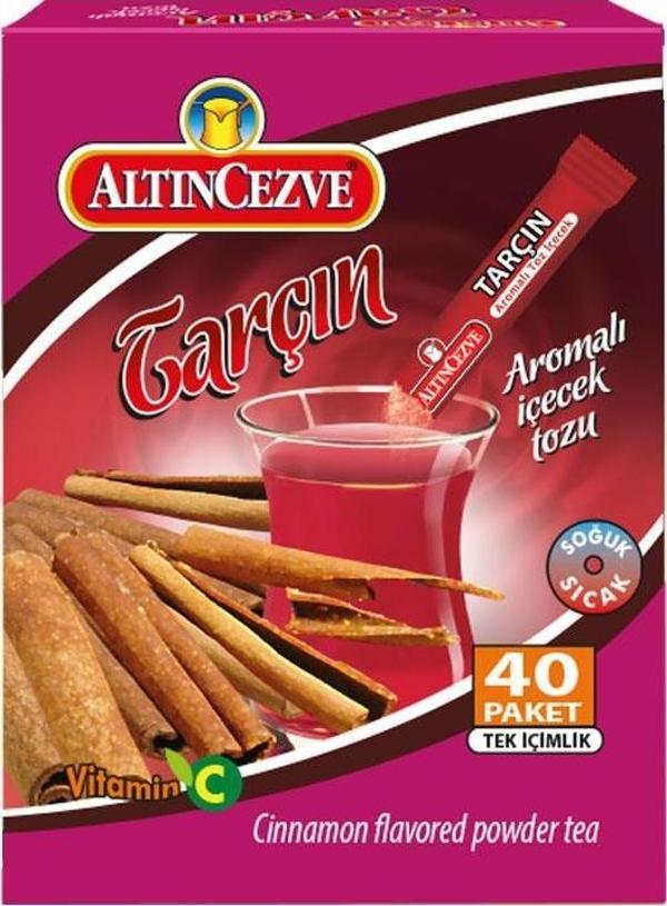Altıncezve Tarçın Tek İçimlik İçecek Tozu 40 x 1.5 Gr - Image 1