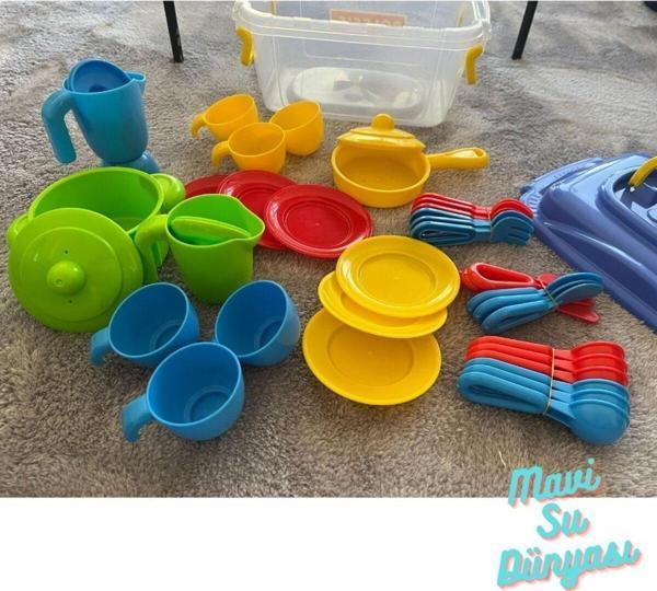 mavisudünyası Çocuk Yemek Takımı 38 Parçalık Kutulu - Image 1