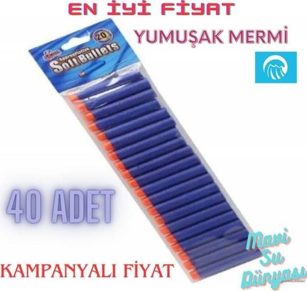 mavisudünyası Yumuşak Sünger Mermi 40 lı - Image 1