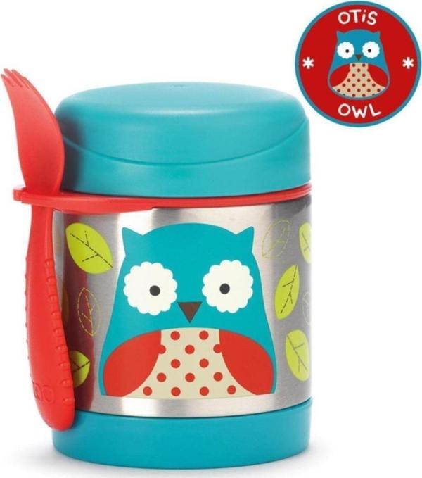 Skip Hop Boze Zoo Paslanmaz Çelik Termos 325 Ml Baykuş - Image 1