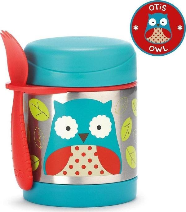 Skip Hop Paslanmaz Çelik Termos 325Ml Baykuş - Yubi Oyuncak - Image 1