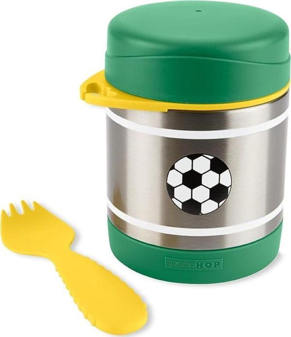 Skip Hop Spark Style Paslanmaz Çelik Termos Futbol - Image 1