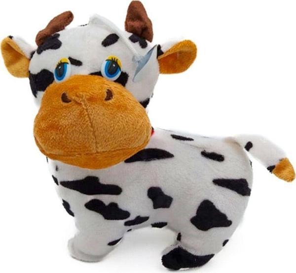 HALLEY Peluş İnek 20 Cm Beyaz - Image 1