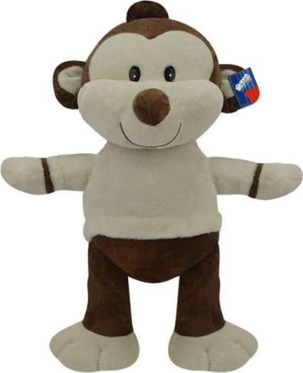 HALLEY Peluş Maymun Sevimli 45 Cm Gri - Image 1