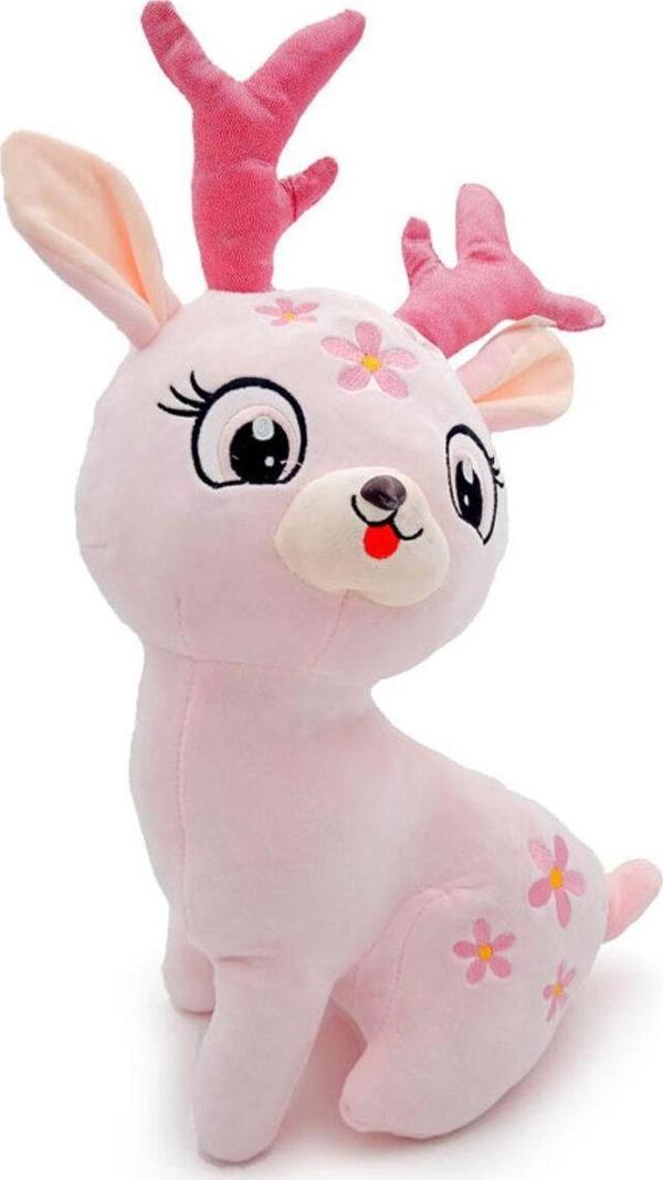 Paşa Peluş Geyik Pembe Renk - Image 1