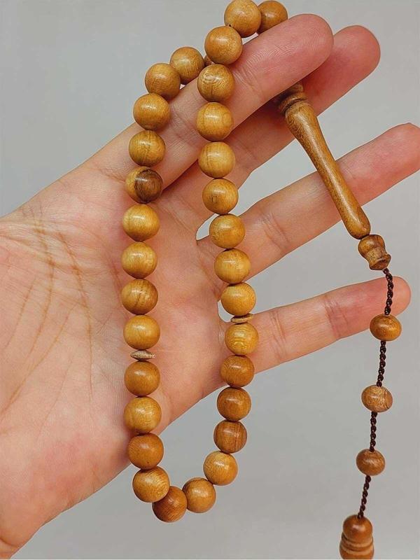 Erik Ağacı 33lük Tesbih 9.5mm Usta İşçilikli (49528) - Image 1
