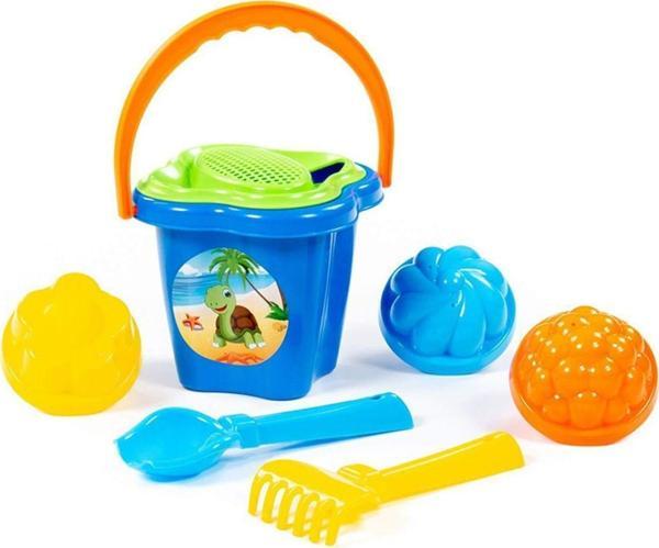 mavisudünyası Orta Boy Kova Kürek Tırmık Plaj Seti no21 - Image 1