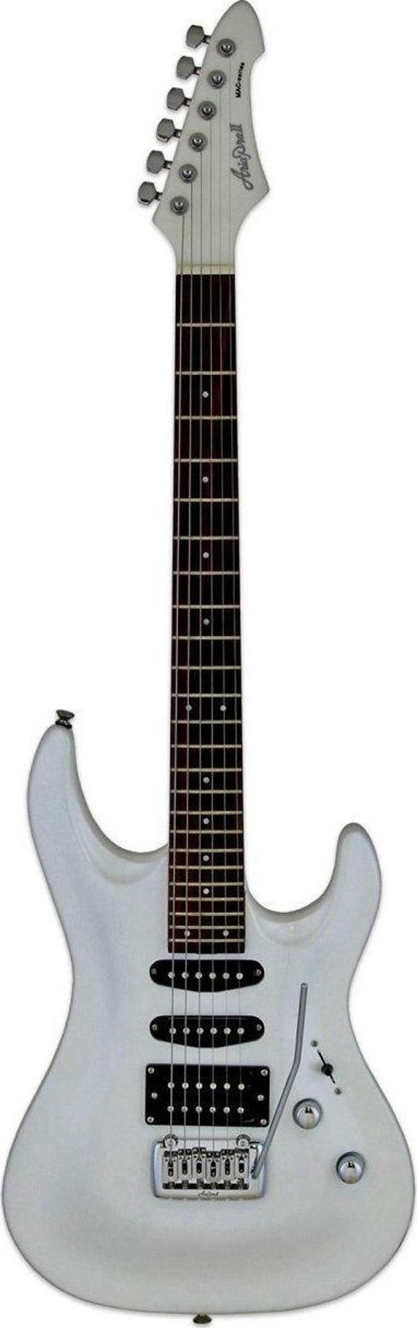 Aria Pro II MACSTDPWH Elektro Gitar - Image 1