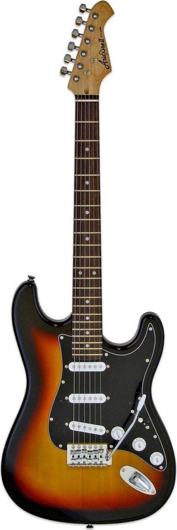 Aria Pro II STG003SPL3TS Elektro Gitar SSS RW - Image 1