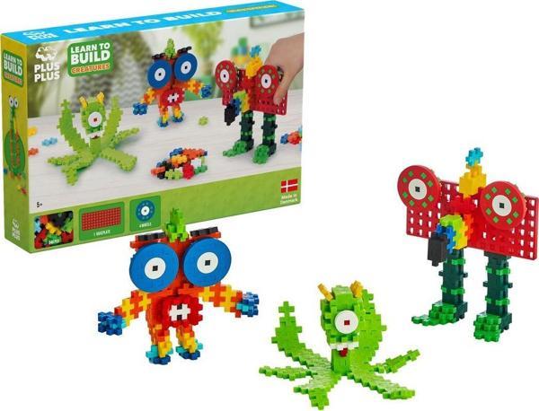 Plus Plus Learn To Build Creatures 240 Parça Ilginç Yaratıklar Eğitici Oyuncak - Image 1