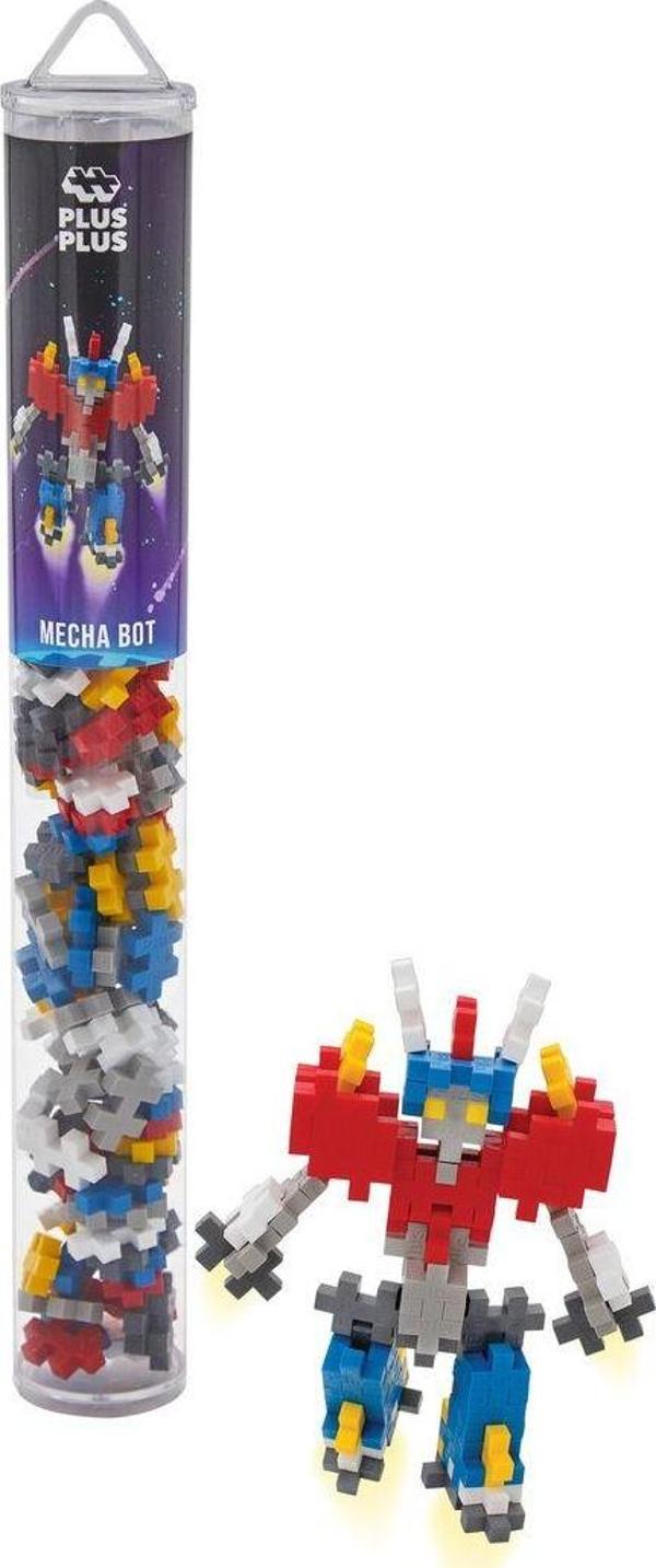Plus Plus Mecha Bot 100 Parça Tüpte Transformers Oyuncak Optimus Eğitici - Image 1