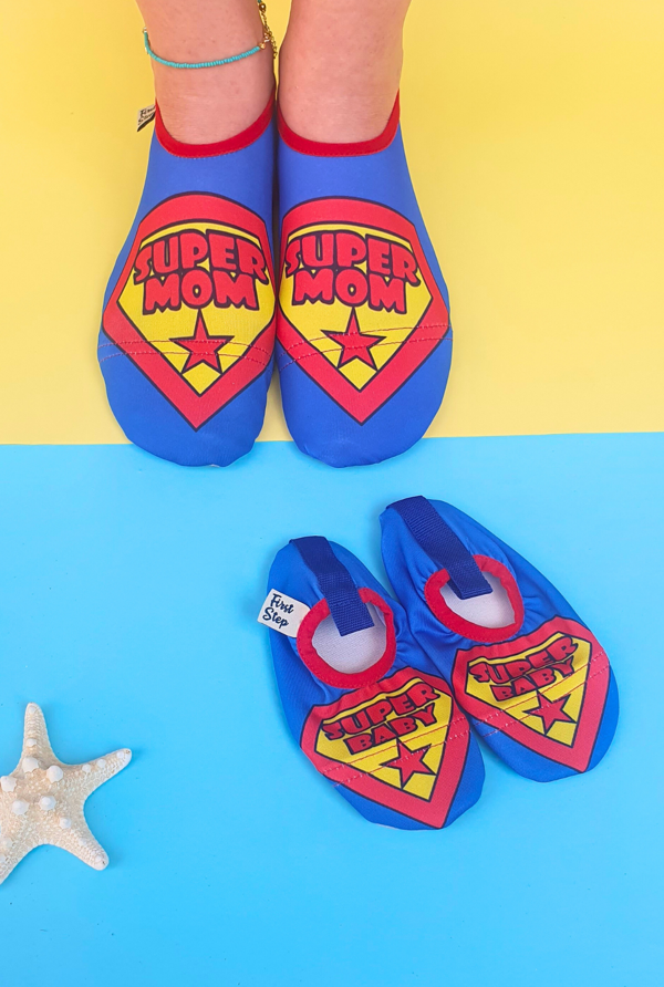 Super Mom ve Super Baby Saks Anne Çocuk Kombinlenebilir Havuz ve Deniz Patiği (Ayrı Ayrı Satılmaktadır.)-F-9013 - Image 1