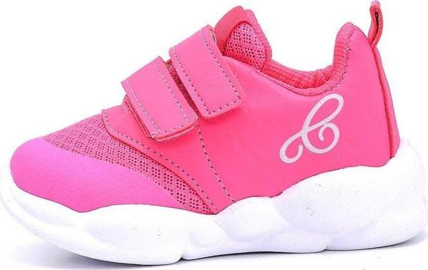 Ultra Hafif Memory Foam İç Taban Çocuk Fuşya Spor Ayakkabı M-1000 - Image 1