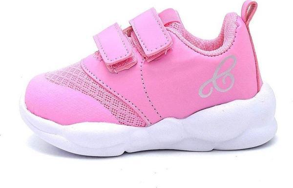 Ultra Hafif Memory Foam İç Taban Çocuk Pembe Spor Ayakkabı M-1000 - Image 1