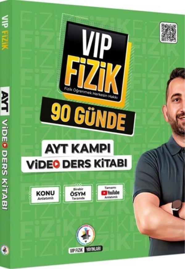 VİP Fizik 90 Günde AYT Kampı Video Ders Kitabı KR Akademi - VIP Fizik Yayınları - Image 1