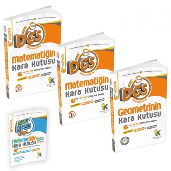 DGS Matematik 1.-2.Cilt ve Geometrinin Kara Kutusu Konu Özetli D.Çözümlü Soru Bankası Altın Set - Karakutu Yayınları - Image 1