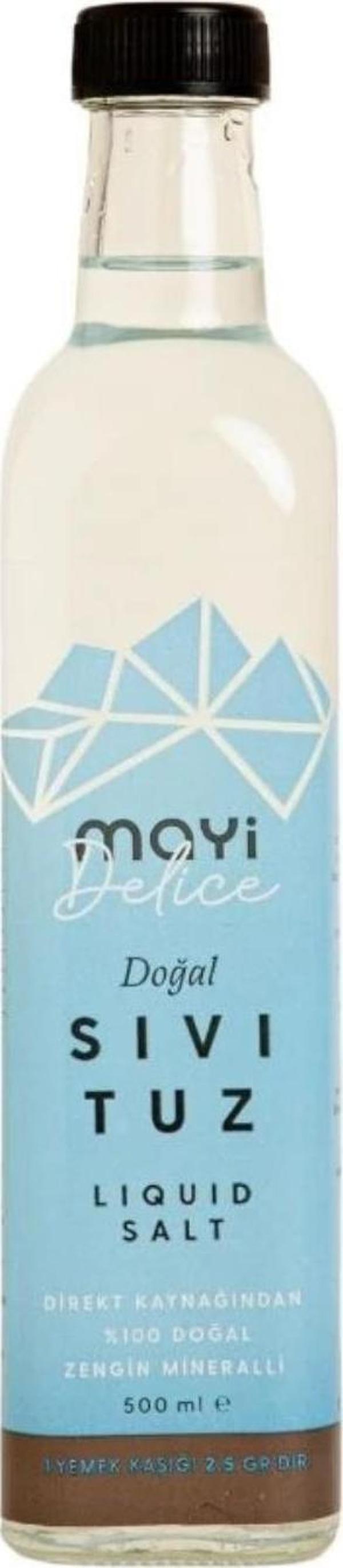 Mayi Tuz Delice Doğal Sıvı Kaynak tuzu 500 ml ℮ - Image 1