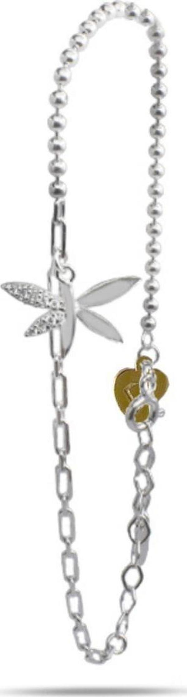 Yusufçuk Diamond Lusso Kadın Gümüş Bileklik - Image 1