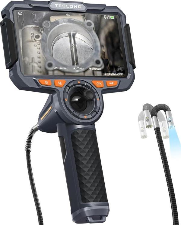 Teslong Mekanik Muayene Kamerası 4 Yönlü 360 Derece Eklemli - 6mm Çap - 1.5m - Image 1