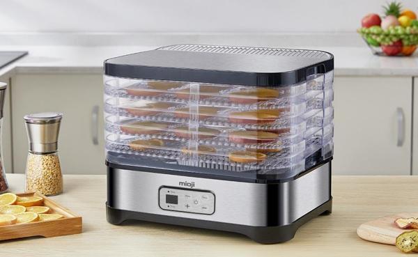 Mioji Mio FD5 Ayarlanabilir Sıcaklıklı, 5 Raflı, Meyve, Sebze ve Et Kurutma Makinesi - Image 1