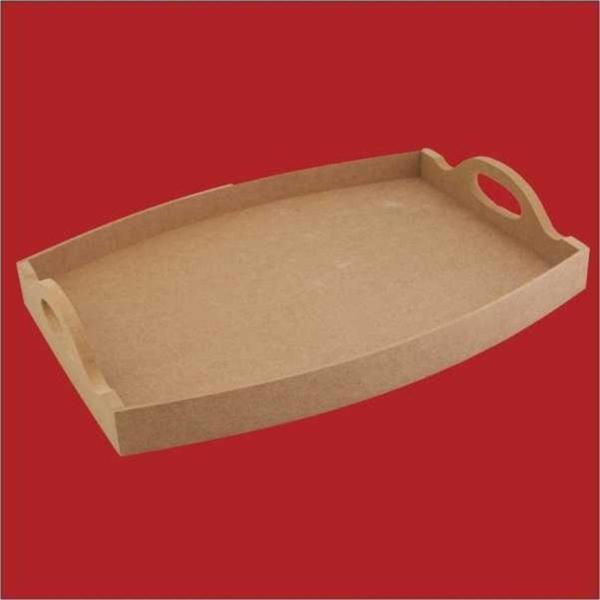 Artebella Ahşap Mdf Tepsi 40x30x6.5 cm - Image 1