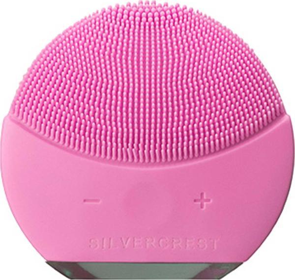 Silver Crest SC-SF120 Pembe Şarjlı Masaj Yüz Temizleme Seti - Image 1