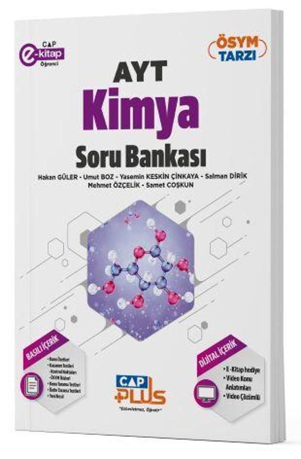 Çap Yayınları AYT Kimya Plus Soru Bankası - Çap Yayınları - Image 1