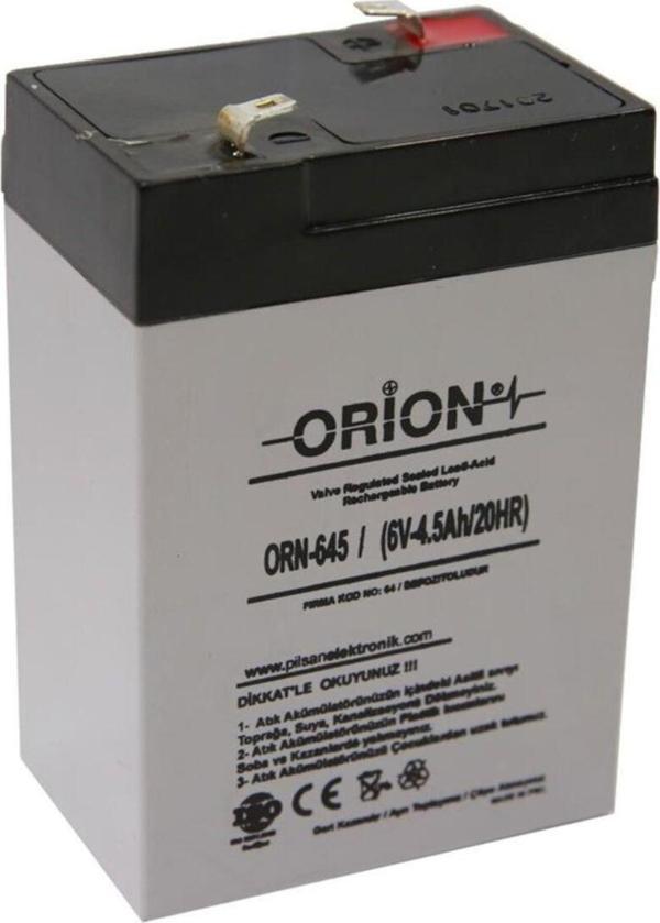 Orion 6V 4.5Ah Bakımsız Kuru Akü - Image 1