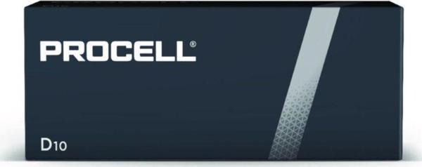 Duracell Procell Lr20  1.5V D Tipi Büyük Alkalin Pil 10'Lu Paket - Image 1
