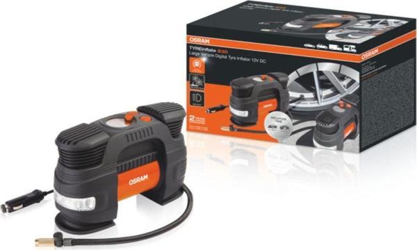 Osram Lastik Şişirme Hava Kompresörü Otı830 (Yeni Versiyon) Dijital Otomatik Durdurma İşlevli - Image 1