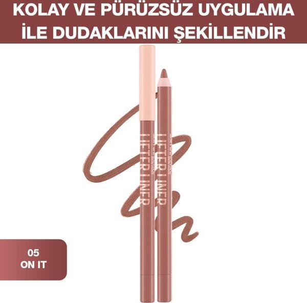 Maybelline New York Lifter Liner Dudak Kalemi - 05 On It - Image 1