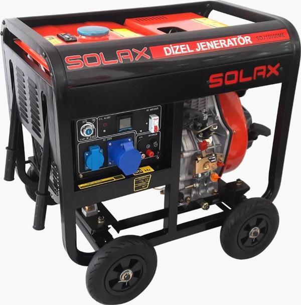 Solax SDJ 10000 ME Dizel Monofaze Marşlı Jeneratör - Image 1