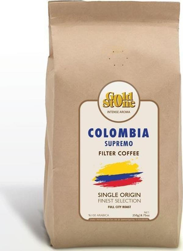 Gold Stone Colombia Supremo Filtre Kahve 250 Gr - Image 1