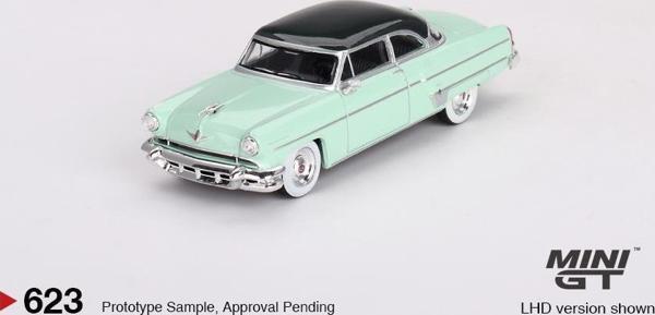 Mini GT Lincoln Capri 1954 Parklane Green / Bloomfield Green 623 - Image 1