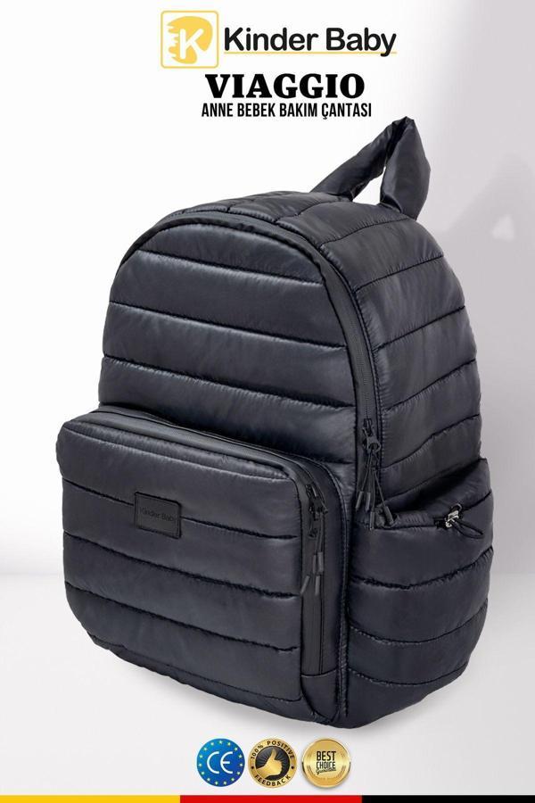 Kinder Baby Viaggio Termal Biberon Çantalı ve Alt Açma Pedli Bebek Bakım Çantası - Image 1
