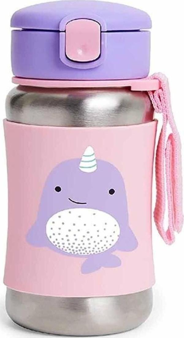 Skip Hop Pipetli Paslanmaz Çelik Suluk Narwhal - Image 1