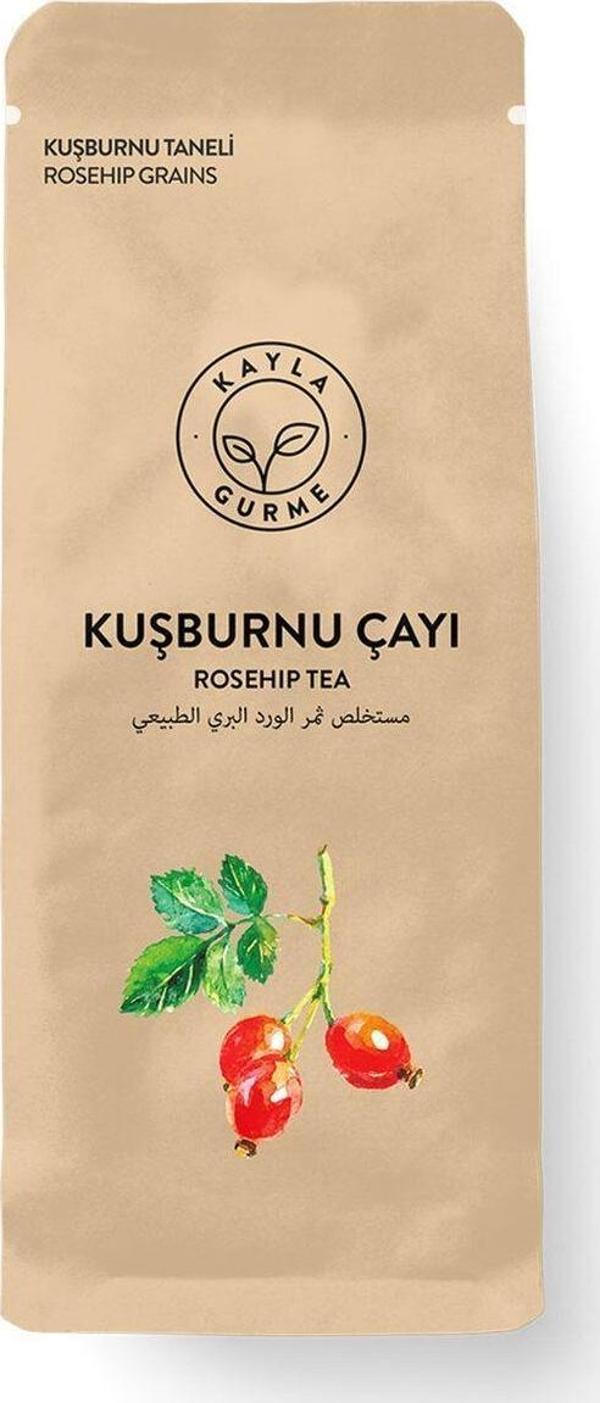 Kayla Gurme Kuşburnu Çayı - Doğal Kuşburnu Taneli 1 Kg - Image 1