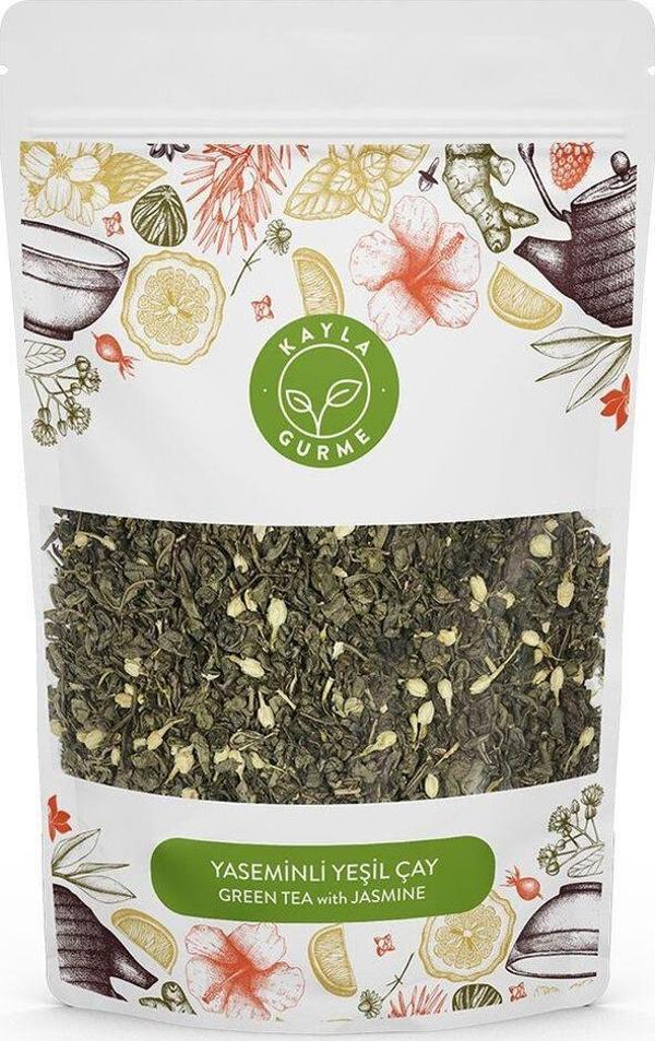 Kayla Gurme Yaseminli Yeşil Çay 100 Gr. - Image 1