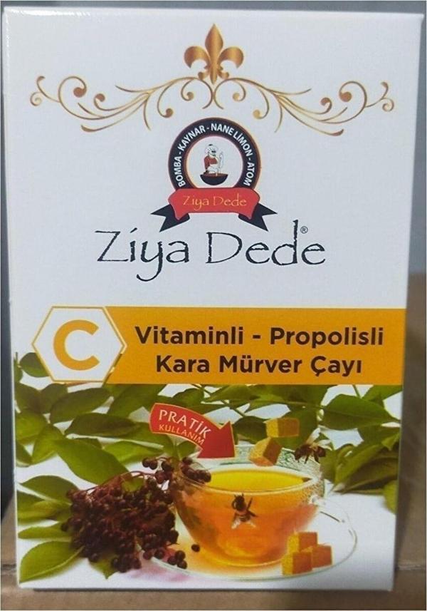 Ziya Dede 3 Adet Kara Mürver Çayı 170 G - Image 1