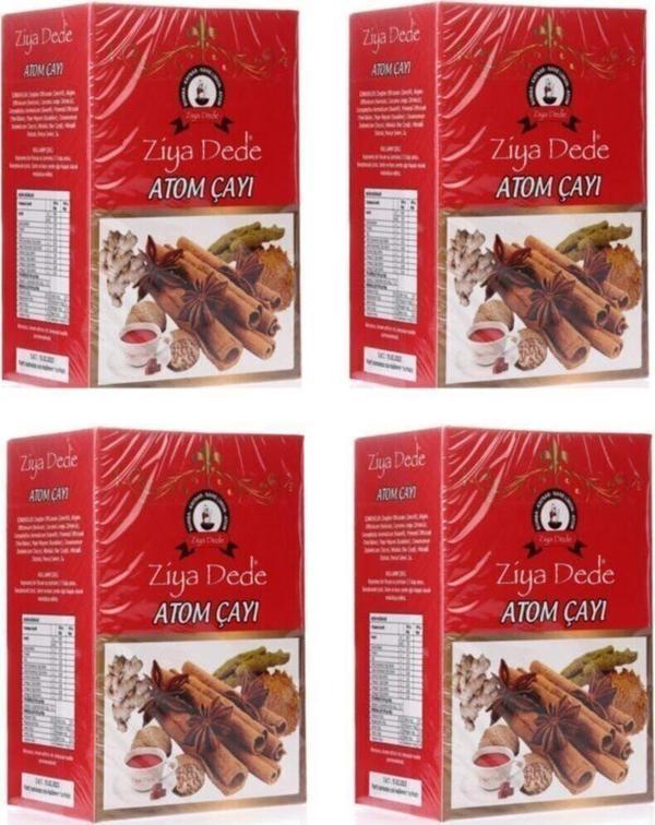 Ziya Dede Atom Çayı 200 Gr. X 4 Kış Çayı - Image 1