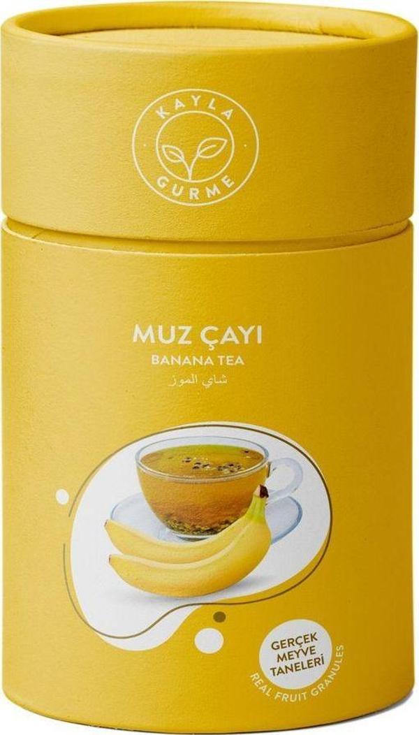 Kayla Gurme Muz Çayı - Muz Taneli - Silindir Karton Kutu 175 Gr. - Image 1