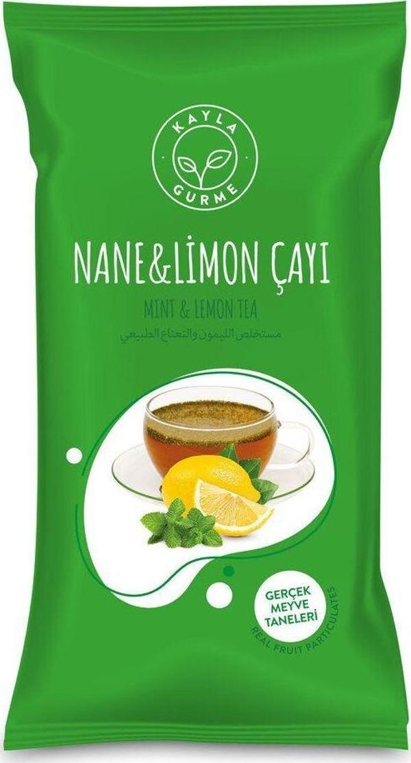 Kayla Gurme Nane Limon Çayı - Nane Limon Taneli - Tek kullanımlık 20 adet. - Image 1