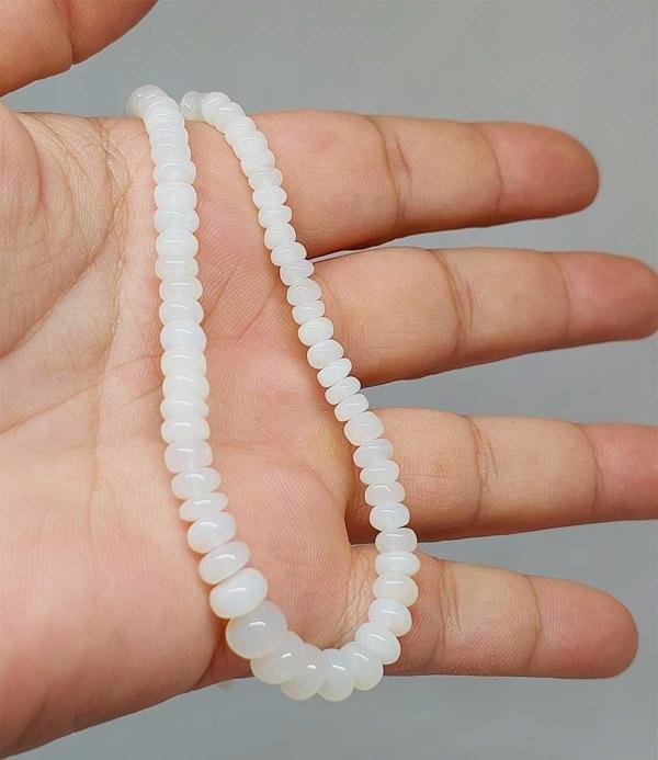 Avustralya Opal Taşı Kolye Yansımalı Renkler 43 Karat Çelik Kapama (51272) - Image 1