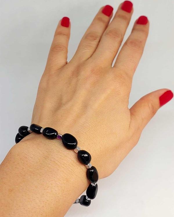 Akik Taşı Tasarım Bileklik (47136) - Image 1