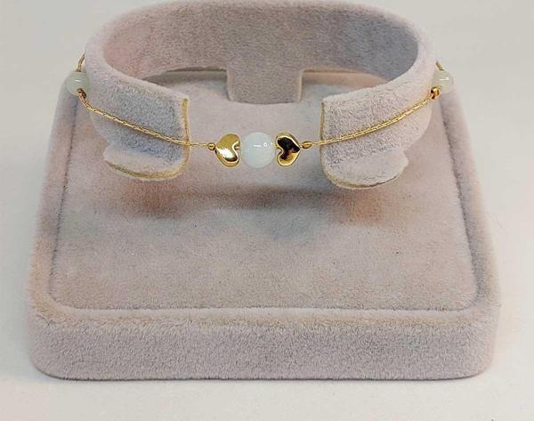 Akuamarin Taşı Tasarım Bileklik (52078) - Image 1
