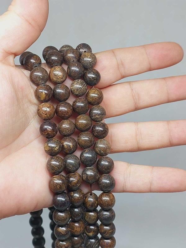 Bileklik Boy Bronzit Taşı Yarım Dizi 10mm (51344) (18CM UZUNLUĞUNDADIR) - Image 1