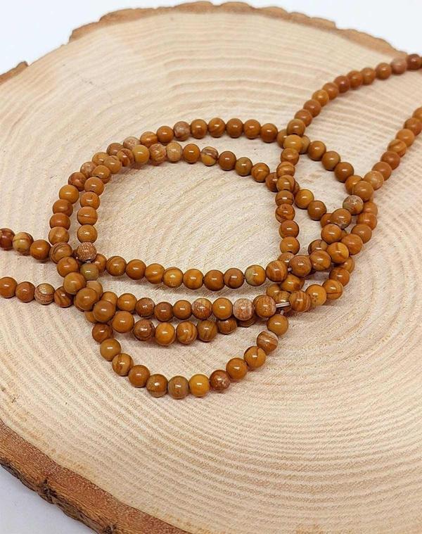 Bileklik Boy Yarım Dizi Jasper Taşı 4mm (44495) (18CM UZUNLUĞUNDADIR) - Image 1
